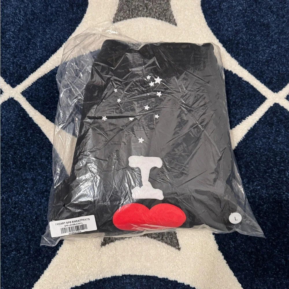 Sp5der Souvenir SP5 Black Sweatpants Men’s Large